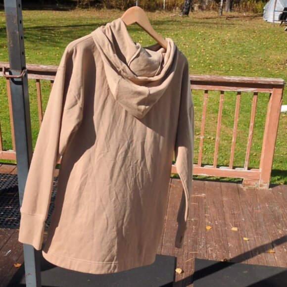 Earth Yoga Sz XL Sweatsuit Beige Y2K Athleisure Sporty Track Walking Comfy Soft - Picture 5 of 13